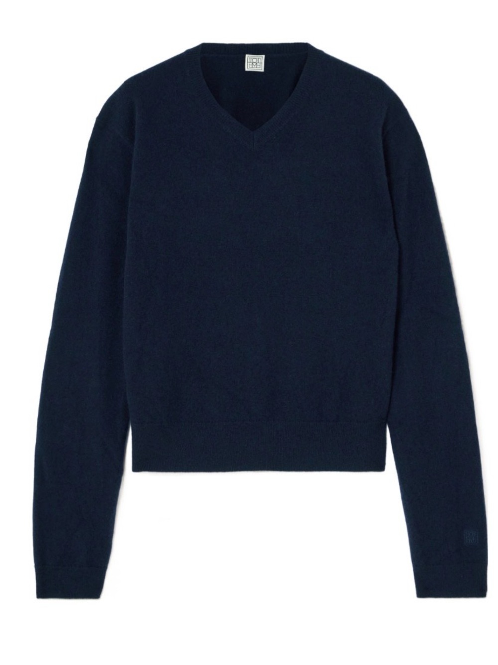 Toteme V-Neck Cashmere Knitted Sweater